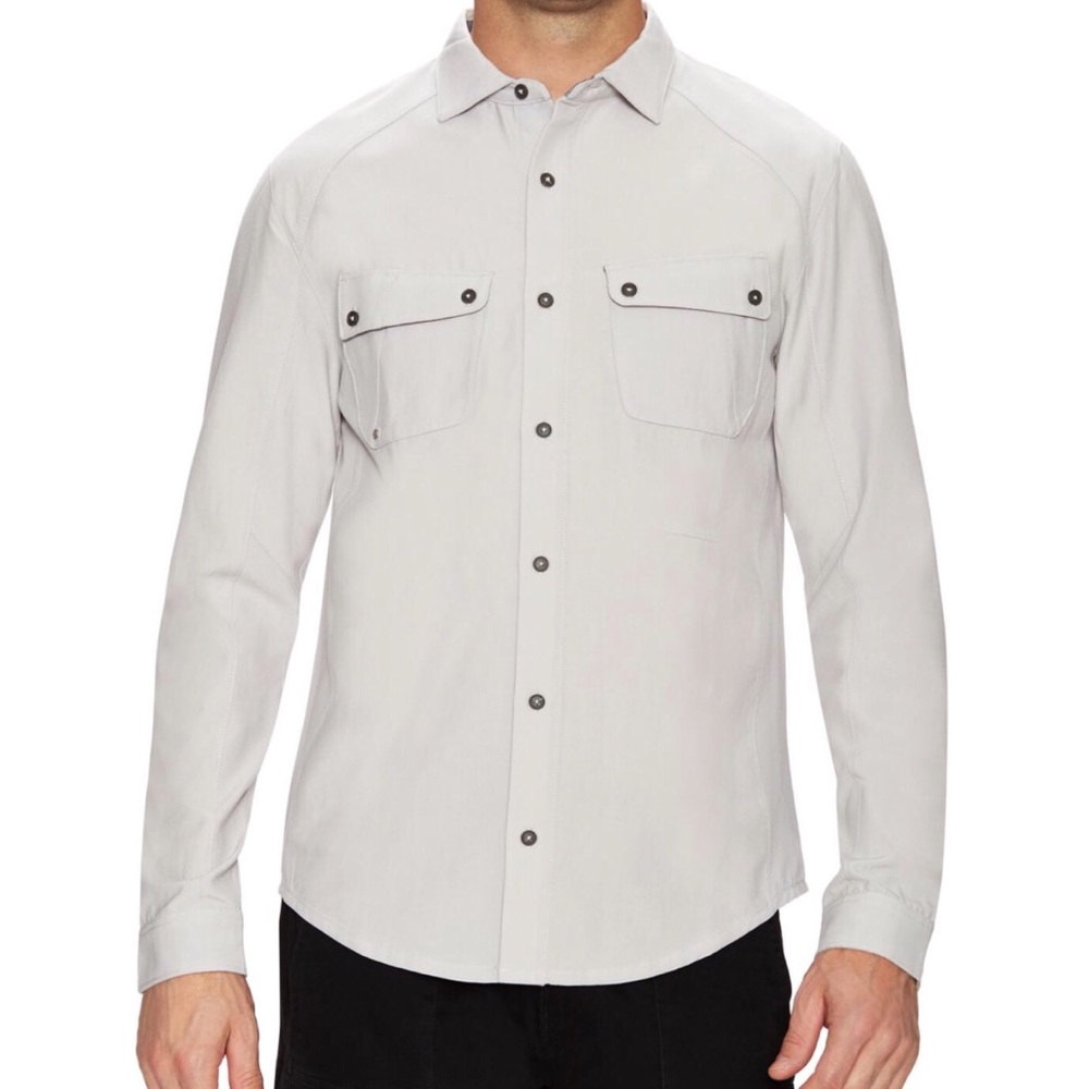 Spyder Mens Merino Wool Blend Long Sleeve Shirt